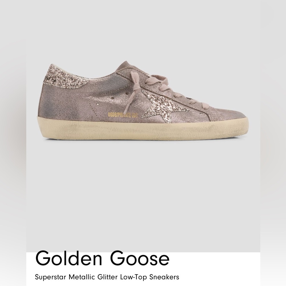 Golden Goose Superstar Glitter Sneaker